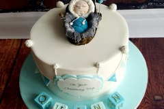 Quinn - Eskimo Christening Cake