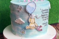 Alice - Winnie the Pooh Naming Day Cake