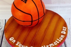 Mia - Basketball Confirmation Cake