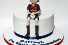 Darragh - Barcelona Communion Cake