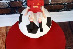 Liam - Manchester Utd Football Communion Cake