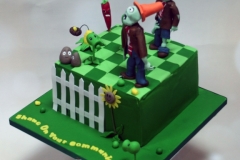 Shane - Plants vs. Zombies Communion Cake