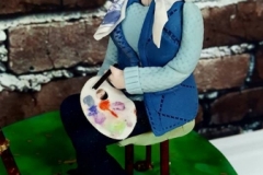 Marie - Artist Cake Topper