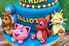 Elliot - Pokemon Birthday Cake