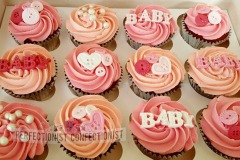 Ellen - Baby Girl Baby Shower Cupcakes