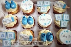 Baby boy - Baby Shower Cupcakes