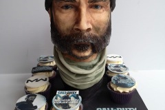 Captain Price - Call of Duty Modern Warefare Cupcakes