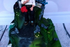 Frank - Hillwalking Retirement Cake