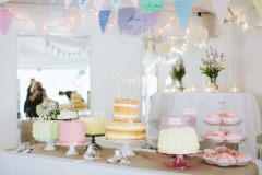 Ben and Rachel - Dessert Table Wedding Cakes