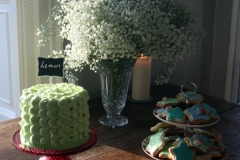 Kim and Richard- Dessert Table Wedding Cake