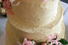 Lorraine & Brian - Rustic Wedding Cake