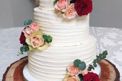 Monica & Eoin - Buttercream Wedding Cake