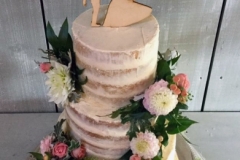 Sarah & Rich - Wedding Cake Ballymagarvey Village